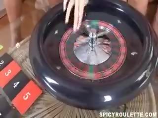 100% Real clip Of Amateurs Playing adult film Roulette