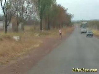 Extraordinary vuxen filma vid min afrikansk safari resa