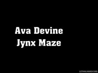 Very great interview with Ava Devine and Jynx Maze