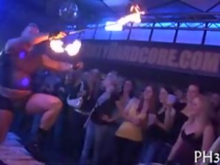Lots Of Gang Bang On Dance Floor Blow Jobs From Blondes Fuck