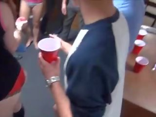 Drunk students playing funny porn games