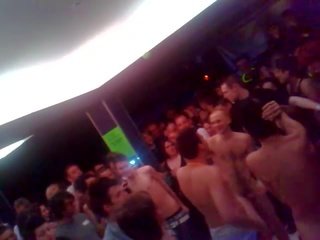 Youths Get Naked At Nightclub