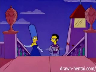 Simpsons giới tính kẹp - marge và artie afterparty